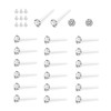 Jstyle 36 Pair Set, Women's, Men's, Popular, Stud Earrings, Single