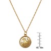American Coin Treasures Two Goats Coin Pendant Necklace