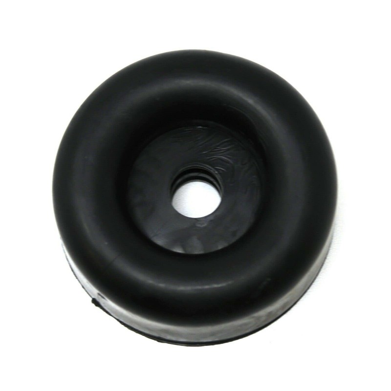 FocalTop Cargo Trailer Ramp Door Black Rubber Bumper 2.5 '