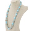 GlassOfVenice Murano Glass Starlight Necklace - Aqua