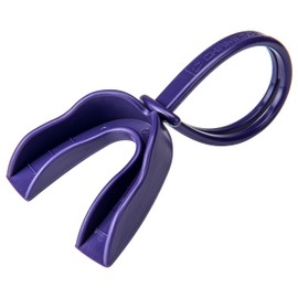CHAMPRO Mouthguard with Strap, Adult, Purple