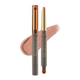 Out of office Eyeshadow Pencil, Pencil Eyeshadow, Double Headed, Highlight, Matte Eyeshadow Stick, Teardrop Bag Makeup, Eye Shadow and Brush (EB04)