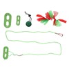 Reptile Pet Leash Kit Christmas Reptile Harness with Skirts Hat