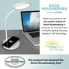 OttLite Good Housekeeping Circular LED Desk Lamp with Wireless Charging