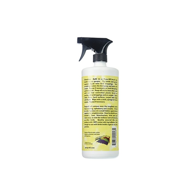 Poop-Off Bird Poop Remover Sprayer, 32 oz
