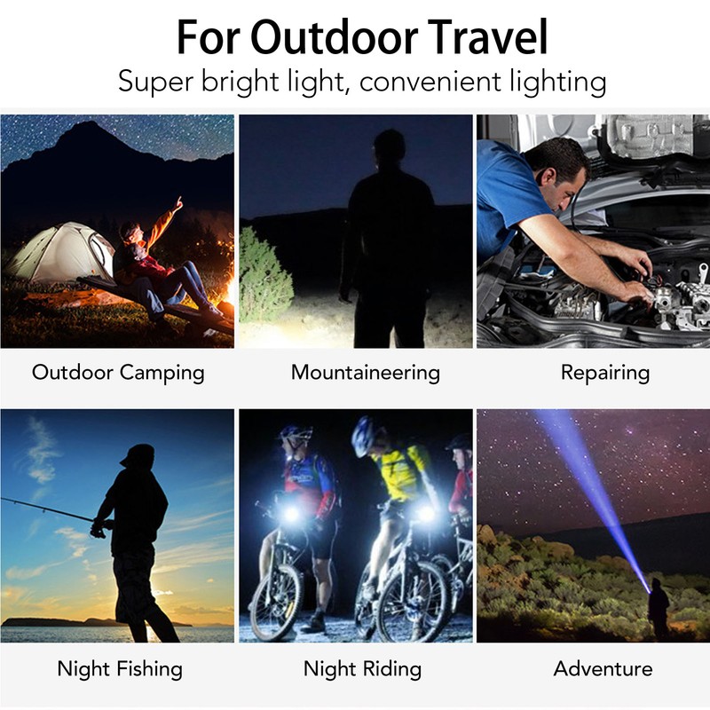 Portable COB Work Light USB Charging Waterproof Emergency Light for