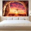 He is Risen Decorations Happy Easter Backdrop for Photography Easter