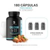 B Life Calcio y Vitamina D3 con 180 cápsulas