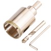 1-3/16"(30mm) Diamond Hole Saw, Glass Hole Saw with Guiding Drill