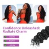 Ocean Wave Crochet Hair 18 Inch 6 Packs Deep Wave