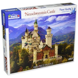 White Mountain Puzzles Neuschwanstein Castle - 1000 Piece Jigsaw Puzzle