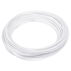 PATIKIL Wicker Repair Kit, 33ft(10m) 2.5mm Round Synthetic Rattan Material Plastic Wicker Woven Set for DIY Craft and Weaving Basket Making, White