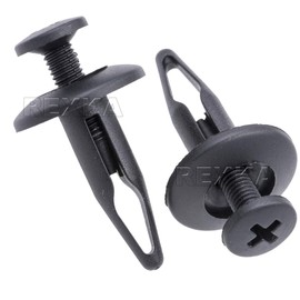 Rexka 20pcs Air Guide Cowl Grille Rocker Molding Retainer Clip RYQ500070 for Land Rover