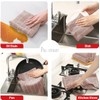 Puomue Microfiber Kitchen Towels and Dishcloths Set, 26 X 18