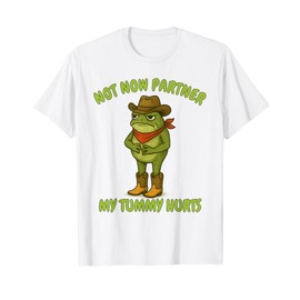 IBS Lactose Intolerant My Tummy Hurt Frog Celiac Gluten Free T-Shirt