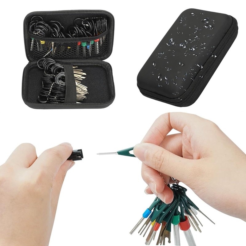 Wjelet 121 Pcs Car Terminal Harness Pin Remover Tool for