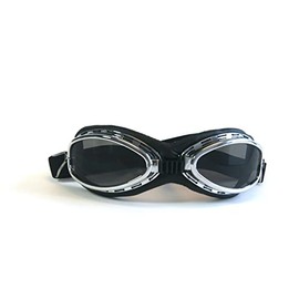 CRG Sports Vintage Aviator Pilot Style Motorcycle Goggles Cruiser Scooter Goggle for Men,Women,Adults,Youths