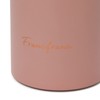 Francfranc Matte Stainless Steel Bottle Holder Set, 350ml, Pink