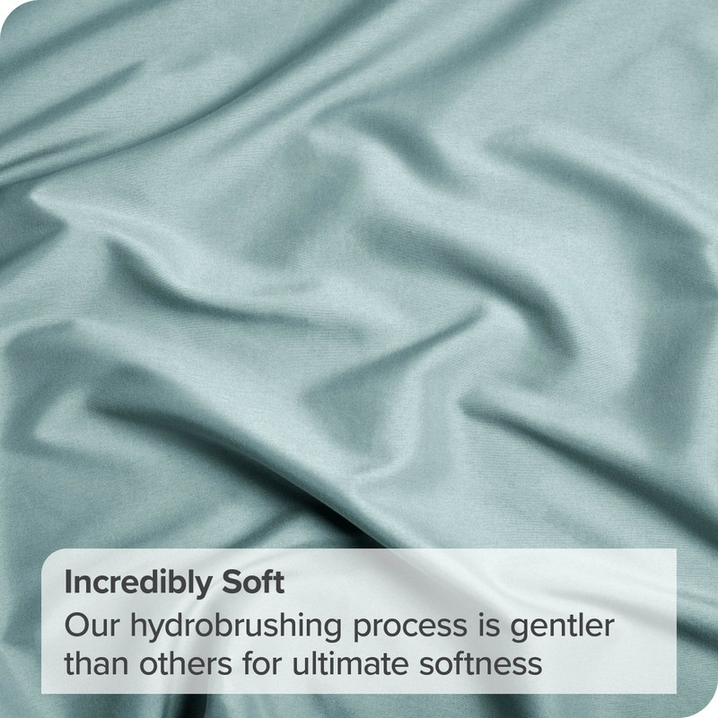 Bare Home Fitted Bottom Sheet Single - Premium 1800 Ultra-Soft