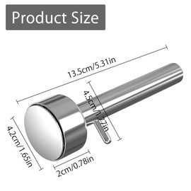 Falafel Scoop, Falafel Maker Scoop, Stainless Non-Stick Falafel Baller Tool, Falafel Shaper for Delicious Falafel Balls, Meatballs and Kitchen Gadgets