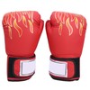 1Pair Universal Adult Boxing Glove PU Leather Sandbag Sanda Muay