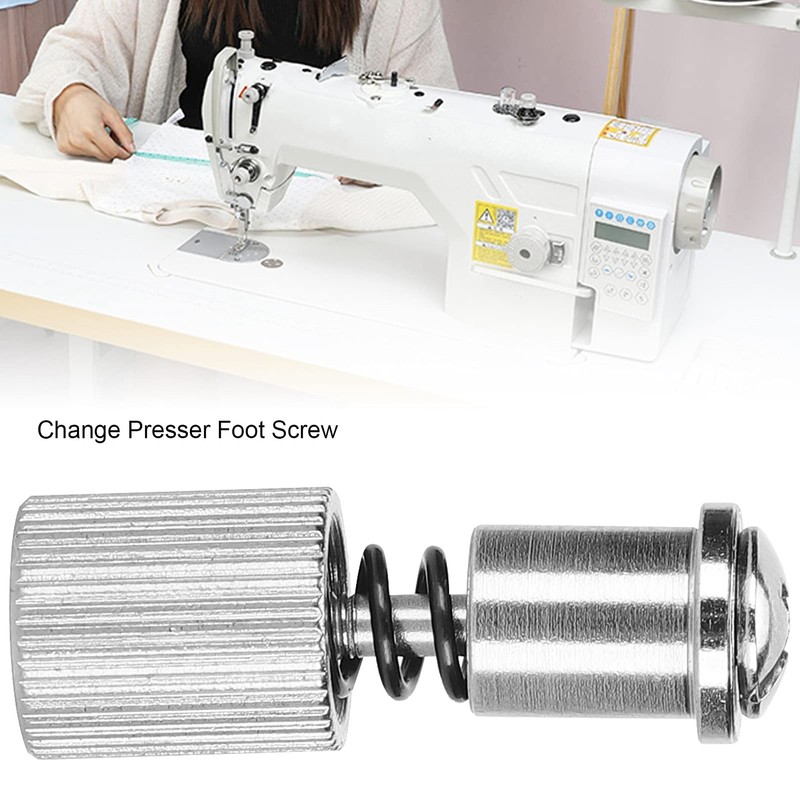 Sewing Machine Spring Foot Clamp Presser Foot Easy Change Screw
