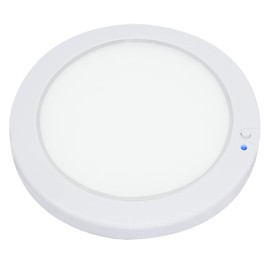 Facon 5" LED RV Interior Dome Light - 12V Surface-Mount Puck Light with Switch & Night Blue Indicator, 420LM Warm White (3400K), Ideal for RVs, Motorhomes, Campers, Marine Vehicles