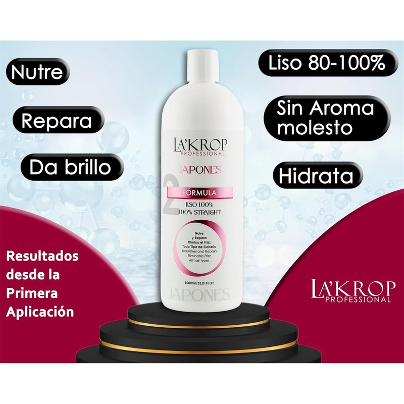 Alaciado Japones 1LT Aroma Frutal No Maltrata