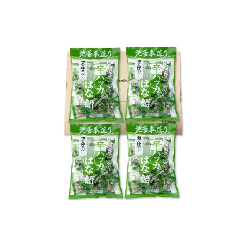 Iseki Foods PSJBOX Peppermint Hana Candy with Sweet Tea and