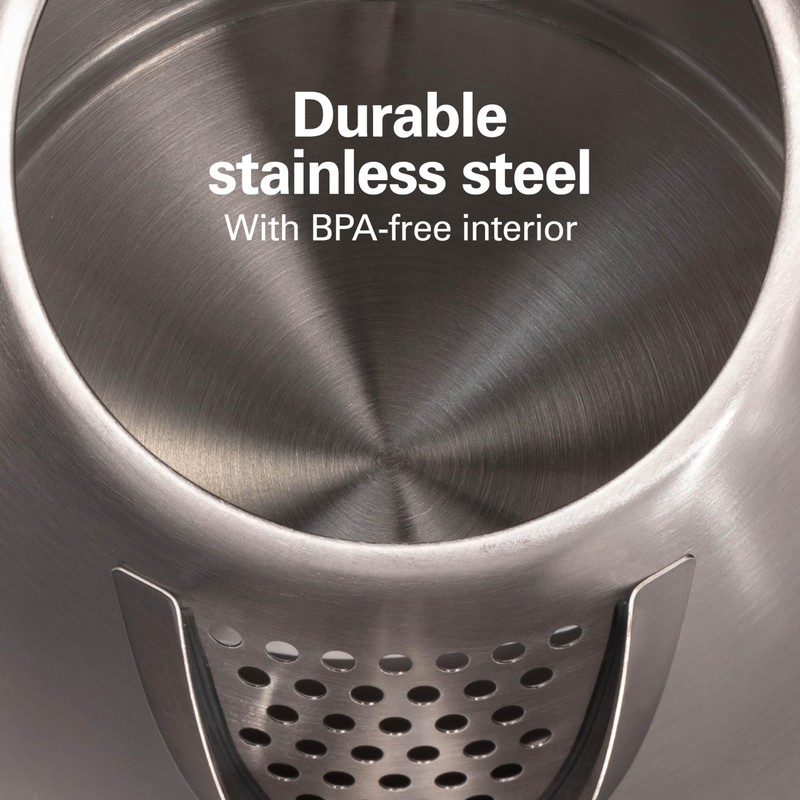 Hamilton Beach Electric Tea Kettle, Water Boiler & Heater, 1.7