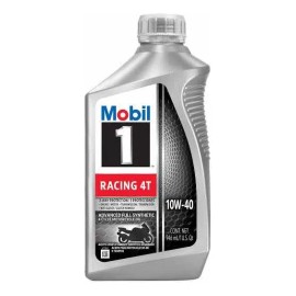 Aceite para motor Mobil sintético 10W-40 para moto/cuatriciclo de 1 unidad x 946mL