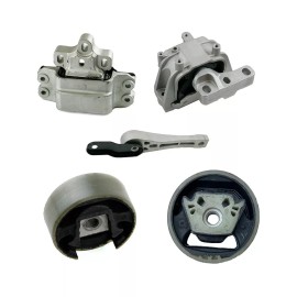 MaxBene Auto Parts Engine, Trans & Torque Strut Mount 5PCS 09-15 for VW Jetta Passat Beetle Golf