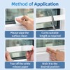 FuKuEn Window Condensation Absorber Moisture Absorber for Windows Condensation Absorbent
