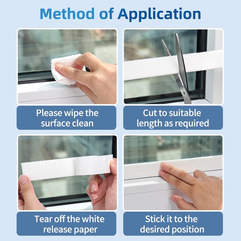 FuKuEn Window Condensation Absorber Moisture Absorber for Windows Condensation Absorbent