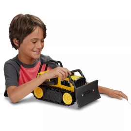 Tonka Steel Bulldozer Vehicle, Yellow