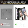 Emfogo 4 Pack Vinyl Record Frame for the Wall, Wall-Mounted