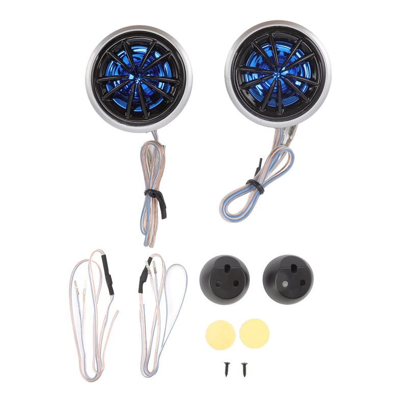 Car Tweeter 150W Pasteable Black Crisp Treble Dome Tweeter for