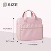 Prokva 3 Ring Zipper Binder 2 Inch, Accordion File Organizer