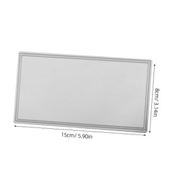 Ipetboom 2pcs High Definition Car Vanity Mirrors Stainless Steel Portable Visor Makeup Mirrors for Women Easy Install Automotive Cosmetic Accessories for Travel Go Touch Ups