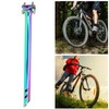 400MM CNC Aluminum Alloy Bicycle Seatpost Adjustable Mountain Bike Saddle