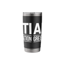 Funny Economy Inflation Price Gouging Corporate Greedflation Stainless Steel Insulated Tumbler