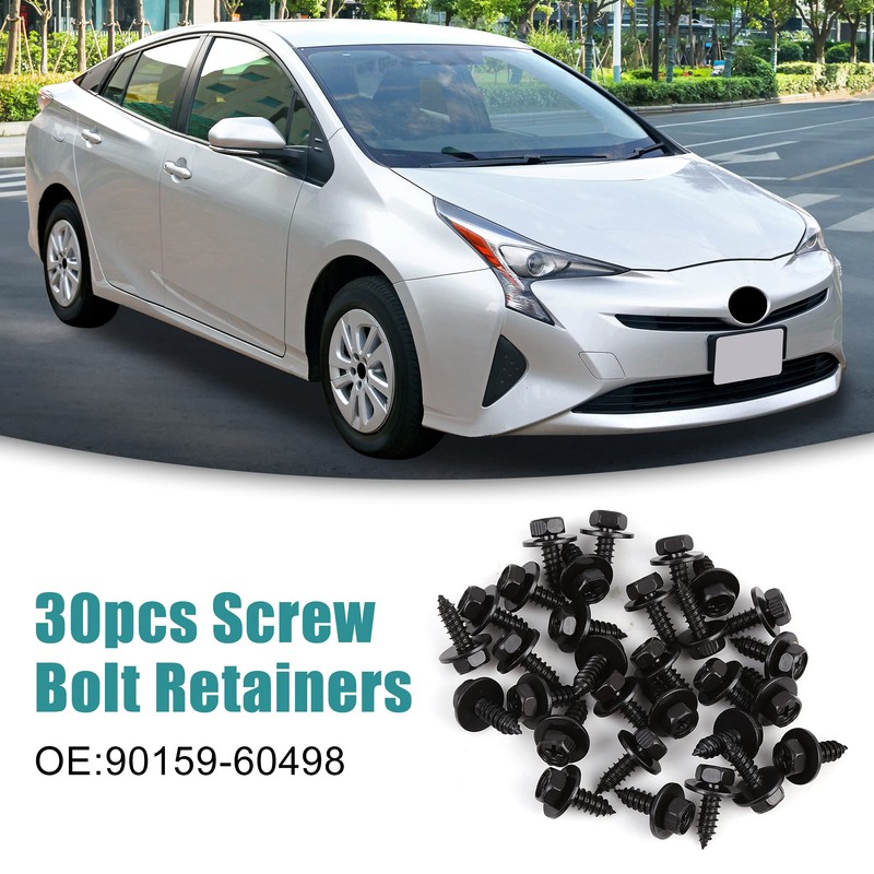 ACROPIX Screw Bolts Retainer Fender Liner Undercover Screws for Toyota