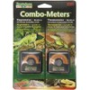 Penn-Plax Reptology Reptile Hygrometer Humidity and Temperature Sensor Gauges |