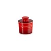 Le Creuset Stoneware Butter Crock, 6 oz., Cerise