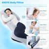 EKEPE EKEPE Body Pillow with Cover, 68 Inches Memory Foam