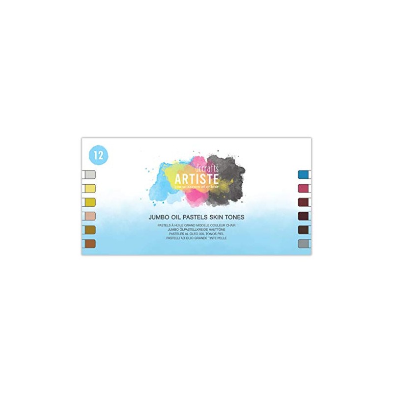 Artiste Jumbo Oil Pastels - Skin Tones - Pack of