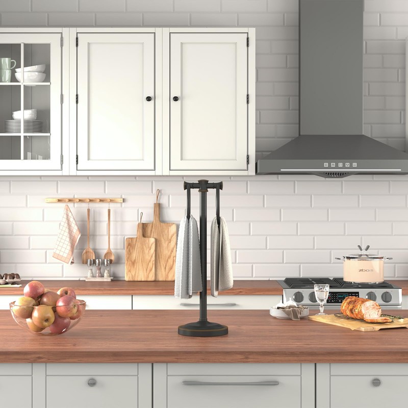 Hoimpro 17 Inch Oil Rubbed Bronze Stainless Steel Free Standing