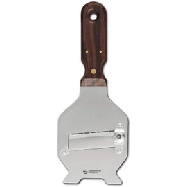 Sanelli Ambrogio 1721.000 Truffle Slicer, Truffle Cutter with Wavy Blade Rosewood Handle and Stainless Steel, Brown, 25.0 x 8.5 x 2.0 cm
