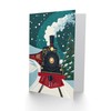 Artery8 Polar Express Steam Train Decorated Tree Blank For Him