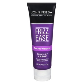 John Frieda Frizz Ease Secret Weapon Touch-Up Crème, Anti-Frizz Finishing Cream, Helps to Calm and Smooth Frizz-prone Hair, 4 Ounce, 6-pack